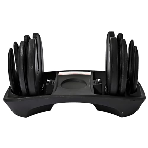 Image of Adjustable Dumbbell 2.5KG UP TO 24KG - Quick Select |15-Point Safety Locking System | Single Dumbbells | Space-Saving | Ideal for Home Workouts & Personal Fitness Training (24.5, Kilograms)
