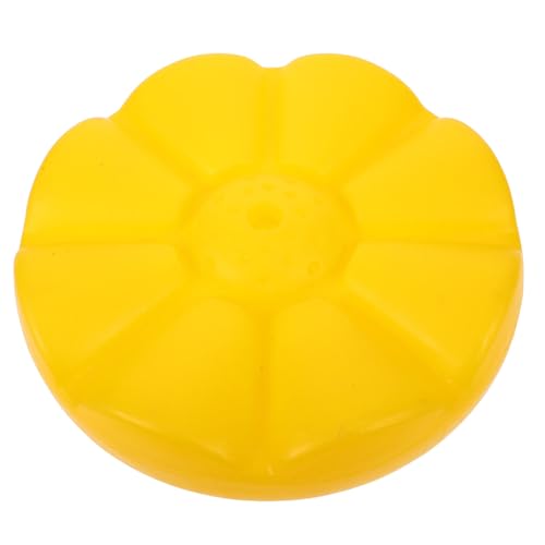 Yardwe Placa De Escalada Oscilante Asiento Tienda De Campaña para Columpios para Desct Neto Columpio De Platillo Juegos Escalando Carpa Lazo El Plastico Yellow