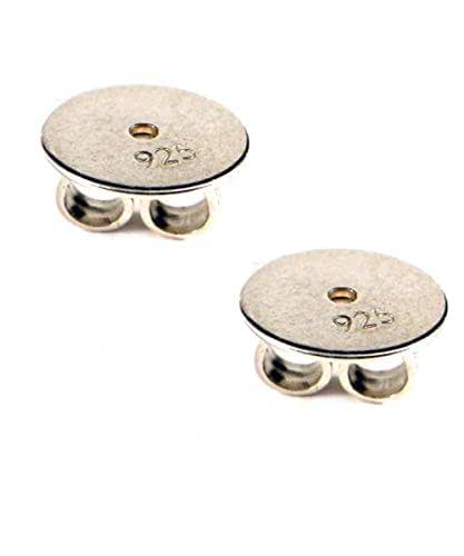 4 Stück Ohrstecker Verschlüsse Aus 925 Sterling Silber Für Schwere Ohrringe