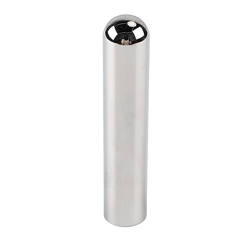 Guitar Slide Lap T Bar, Low Noise Stainless Steel Round Nose Slide T Bar for Performance, Ideal for Slide Guitar Techniques and Live Shows