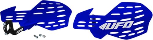 Protège-mains universels motocross UFO Guardian 2 bleu en plastique haute résistance antichoc