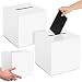 Tytroy White Money Box Wedding Reception Decoration Wishing Well Party Favor (2 pc)
