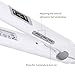 Ultrasonic Infrared Hair Care Iron Recovers The Damaged Hair LED Display Treatment Styler Cold Iron Straightener, Infrared Straightener Styler (White)