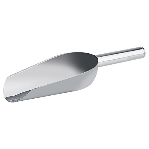 GLOGLOW 5 x Sweet Scoops/ 5 x Ice Tongs Wedding Candy Buffet Bar Home Kitchen Stainless Steel Set New Utilit Perfect as Dry Goods Tongs Candy Scoops(5*Scoop) - Image 3