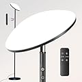 LED Floor Lamp, Bright 36W 3600LM Standing Lamp 350W Equivalent with Remote & Touch Control, Modern Torchiere Floor Lamp with 2700K-6500K Stepless Dimming, 69" Tall Lamp for Living Room Bedroom Office