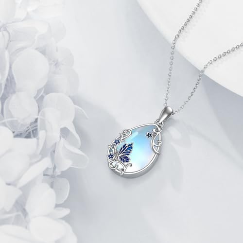 Collier papillon argent sterling, le cadeau d'anniversaire idéal