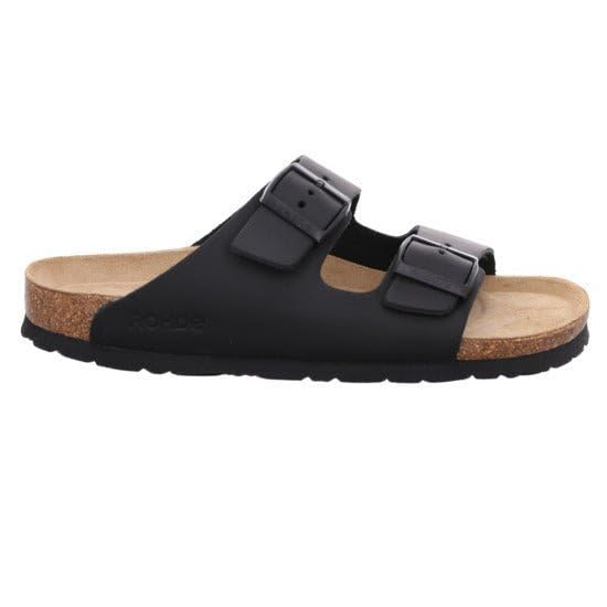 Sandales pour homme Rohde Grado nu pieds ajustables en cuir