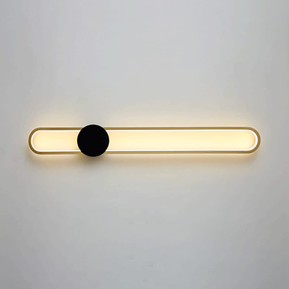Applique murale ultra fine LED moderne à anneau long pour éclairage intérieur
