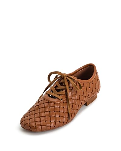 JW PEI Women's Kayla Weave Strap Flat Shoes