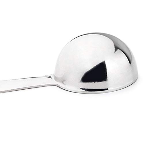 Genérico Cuchara medidora 100pcs / Lot 20ml 304 de Acero Inoxidable de café condimento Cuchara dosificadora 20 ml de Mezcla de Leche en Polvo Suministros cucharilla de café