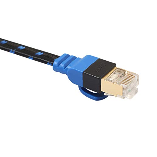FRCOLOR Cabo Ethernet de 10 Metros Fino E Longo Cabo de Patch Lan de Rede para Roteador Modem para J