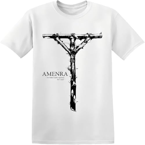 Photo de MISS LILLY AMENRA 'Grote Lijden' T-Shirt Fit Casual Graphic Short Sleeve Tops White M