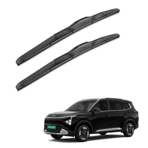 Image of Oshotto Frameless (O.E.M Type) Wiper Blades Compatible with Kia Carens Clavis EV (24 inch / 16 inch)