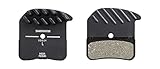 Belagform Typ H Shimano Unisex – Erwachsene Y-1XM98020 Scheibenbremsbelag, schwarz, Einheitsgröße