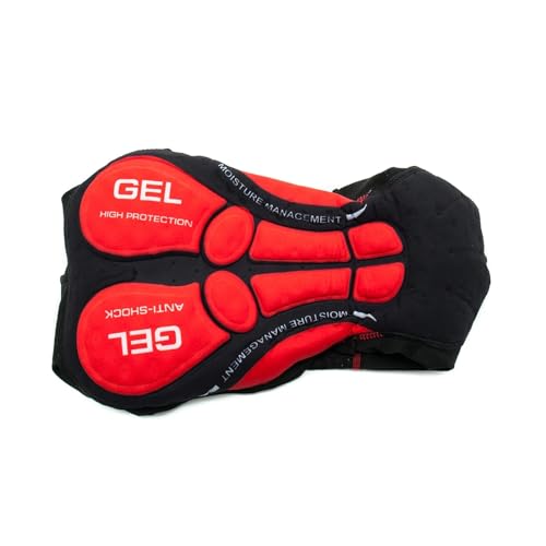 Calzas ciclistas transpirables con almohadilla gel 5D Hombre miniatura 5