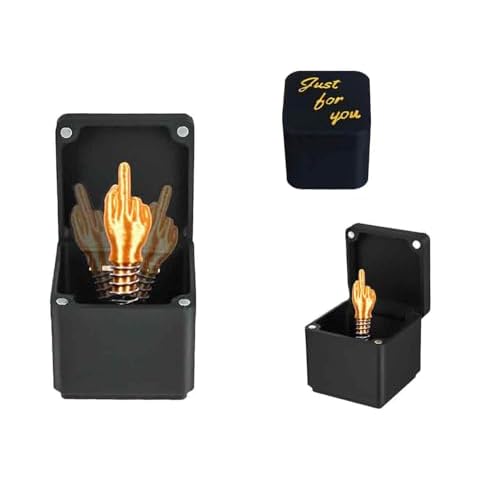 OCOUYVD 1 Packs Finger in a Box Finger Surprise Gift Box 3D Printed Finger in a Surprise Prank Pop up Gift Box Reveal Give Others a Different Surprise ﻿ Cover