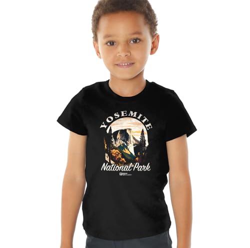 Yosemite National Park Classic Kids T Shirt for Youth Toddler Boys and Girls