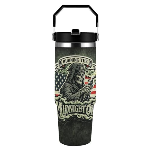 VALOR SUPPLY Cool Welder Gifts for Boyfriend Men, 30oz Insulated Travel Mug, Best Welding...