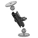 RAM Mounts RAM-B-201U Double Socket Arm (Medium) Compatible with RAM B Size 1