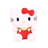 Peluche 20cm Simpatico Peluche Hello Kitty Cat Peluche Lovely Peluche Cuscino per Bambole Giocattolo per Bambini Fidanzata Regalo Di Compleanno per Bambini Buona Qualità