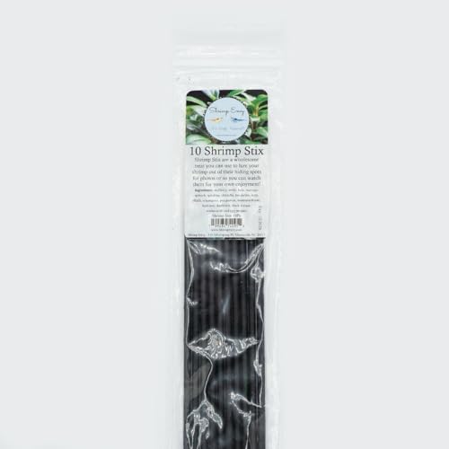 Image of Shrimp Stix by ShrimpEnvy - Aquarium Lollies Food for Fish Snail Crab Invertebrates (Shrimp Stix (10pcs x 8 inches))