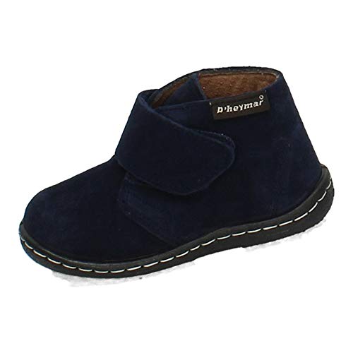 Bottes pour garçon bleu marine 8081 parfaites pour l'école et le parc