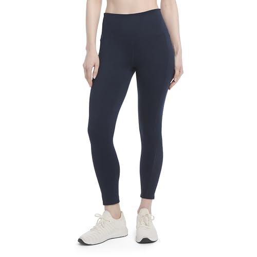 Jockey Women's High Waist Mesh Trim Crop Active Leggings with Pockets - image 1