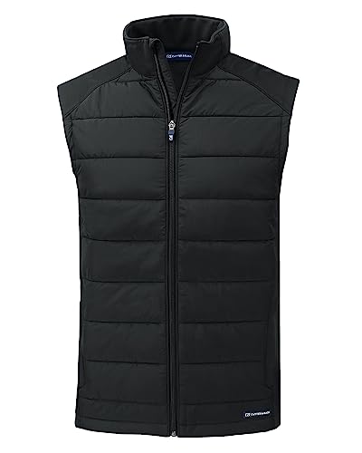 Cutter & Buck Evoke Hybrid Eco Softshell Recycled Mens Full Zip Vest