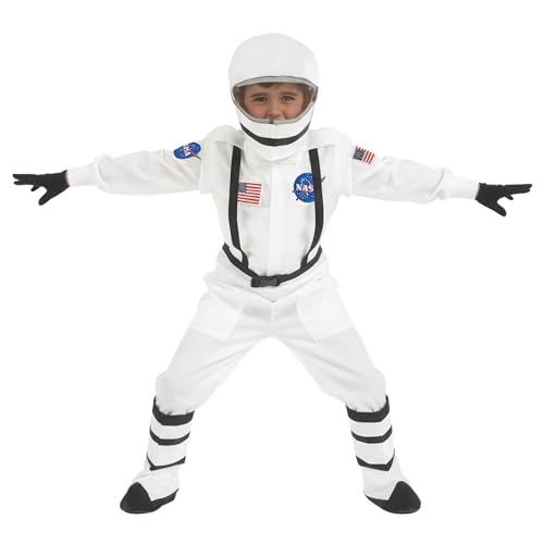 Fun Shack Disfraz Astronauta Niño y Niña, Traje Espacial, Disfraces para Carnaval y Halloween, XL