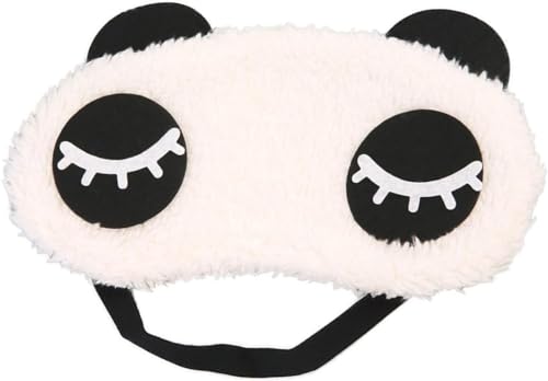 HYWRFD アイマスク 目隠し アイカバー アイシェッド パンダ かわいい 柔らか アイマスク 安眠 快眠 睡眠 遮光 旅行