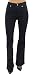 7 For All Mankind Women's Fashion Flare Jean In Overdyed Black