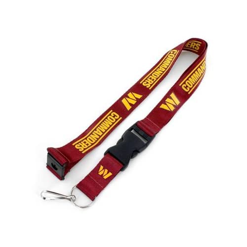 aminco NFL Washington Commanders Team Lanyard