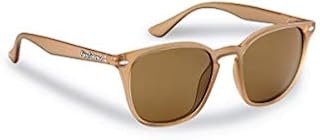 Flying Fisherman 7881SA Muriel Polarized Sunglasses, Crystal Sand Frame, Amber Lens