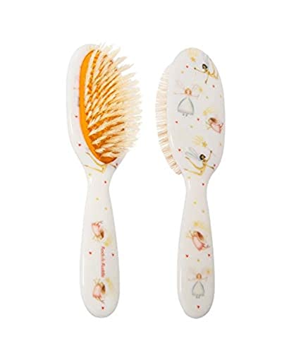 Brosse en poils de sanglier Rock & Ruddle l'excellence pour cheveux fins de bébé
