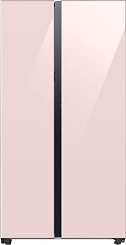 Samsung 653L Convertible 5 In 1 Digital Inverter Side by Side Refrigerator, (RS76CB81A3P0HL,Clean Pink)