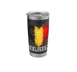 Soccer - Belgium World Cup 2026 Stainless Steel Insulated Tumbler