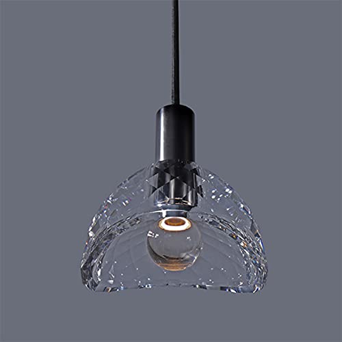 Lampe à tête unique cristal pour une ambiance douce et cocon - 6