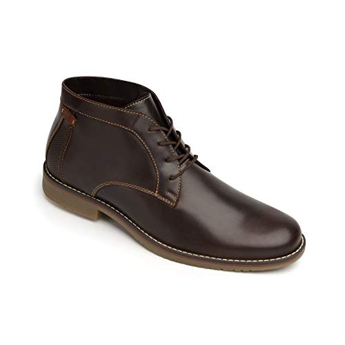 Flexi Men's Black Casual Leather Oxford Classic Derby Style Non-Slip Shoes | 92404