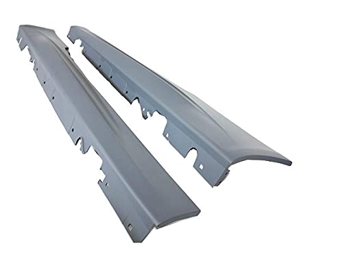 Set Kit Minigonne laterali per BMW Serie 3 E92 E93 M3 look 2006-2013, Plastica ABS, Pronta per la verniciatura, Sottoporta, Sinistra e Destra