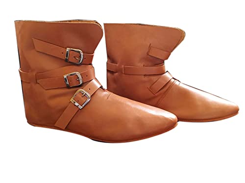 Image of AnNafi Meieval Leather Boots