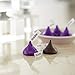 Valentine's Day HERSHEY'S KISSES SPECIAL DARK Chocolate Mildly Sweet Candy, Purple Wrapping, Bulk Bag 2 Pounds