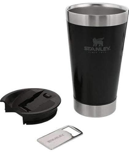Copo Termico de Cerveja Stanley com Tampa Matte Black 473ML
