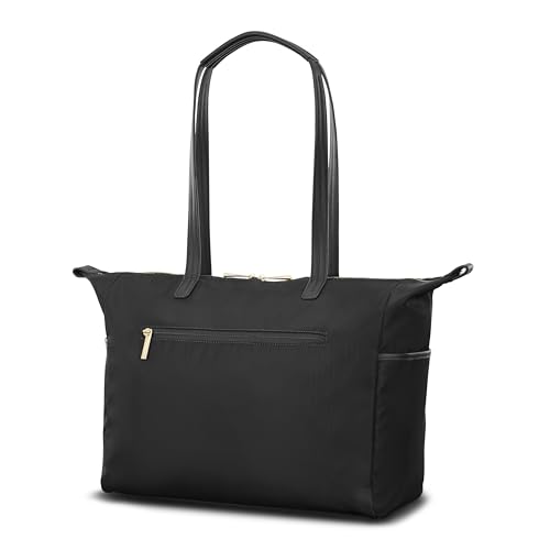 Image of Samsonite Mobile Solution 2 Tote - Laptop & Work Tote with Padded Laptop Sleeve, Organizer Pockets, StackIt Strap