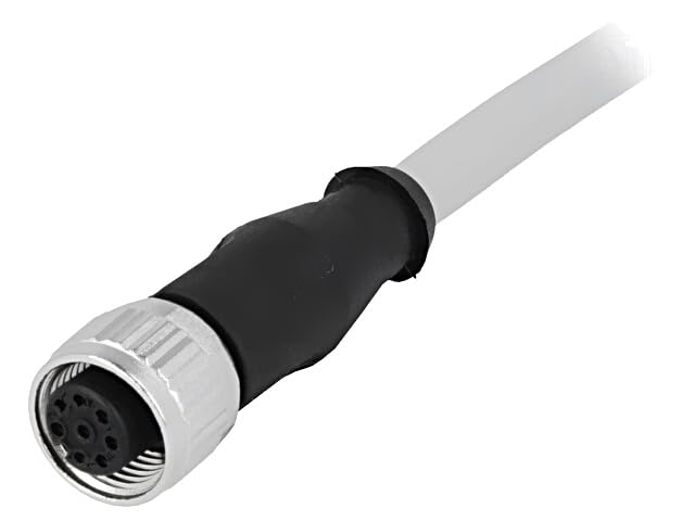 Câble M12 femelle 8 pôles Harting 10m pour transmission de données