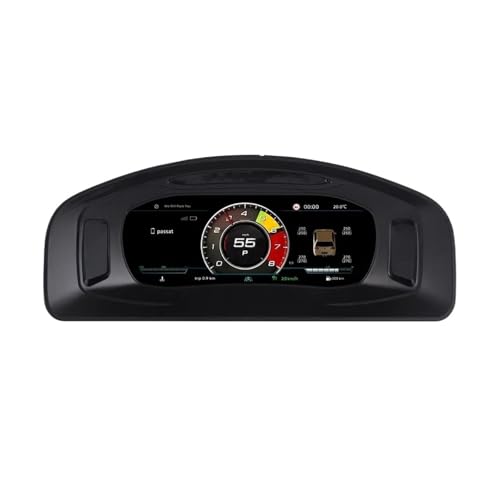 Tablero LCD 10,25 pulgadas para Volkswagen Multivan T5 2012-2019 con velocímetro digital