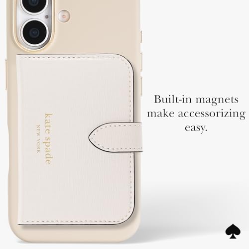 kate spade new york iPhone 17 Case - Compatible with MagSafe - Designer Phone Case - Icon Perfect Beige by kate spade new york - Image 5