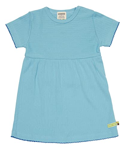 loud + proud Vestido Derby Rib, Certificado Gots Atuendo de Jugador, Azul, 98 cm-104 cm para Niñas Cover
