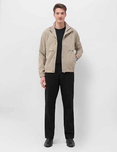 Image of U.S.Polo Association Men's Solid Pattern Windcheater Jacket