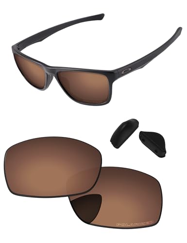 Image of Replacement Lenses & Nose Pieces for Oakley Holston OO9334 Sunglass - Precision Fit, UV Block & Impact Resistant