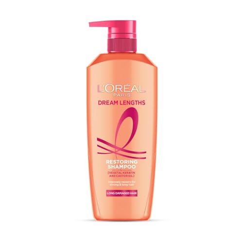 L'Oreal Paris Shampoo, Nourish, Repair & Shine, For Long and Lifeless Hair, Dream Lengths, 1l